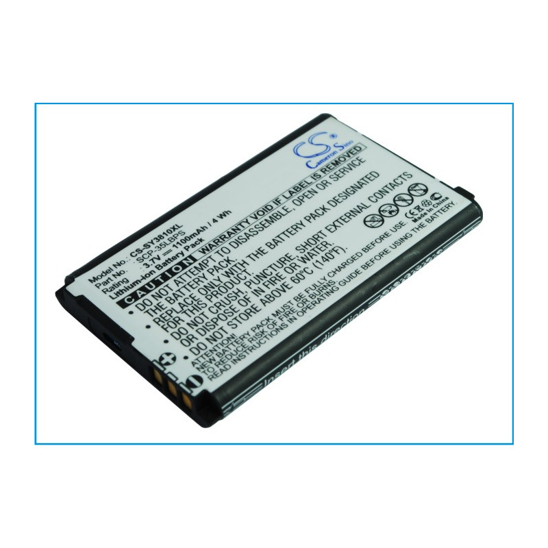 Sanyo SCP-3810 / SCP-35LBPS 1100mAh 4.07Wh Li-Ion 3.7V (Cameron Sino)