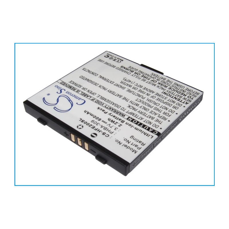 Telefunken Eurofon T20 / PHBA-309 600mAh 2.22Wh Li-Ion 3.7V (Cameron Sino)
