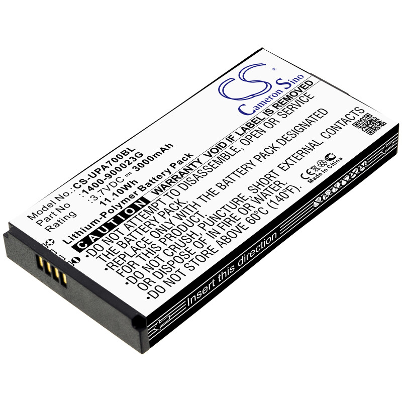 Unitech PA700 / 1400-900023G 3000mAh 11.10Wh Li-Polymer 3.7V (Cameron Sino)