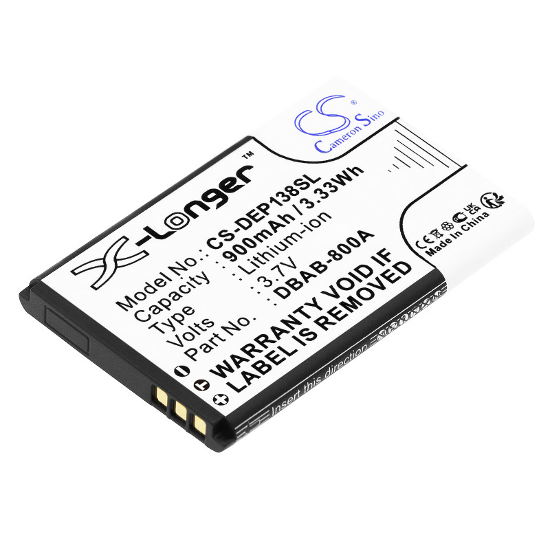 Doro 1378 / DBAB-800A 900mAh 3.33Wh Li-Ion 3.7V (Cameron Sino)