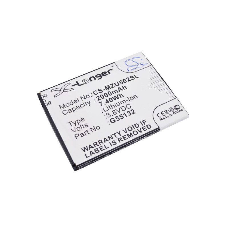 Navon Mizu M502 / G55132 2000mAh 7.60Wh Li-Polymer 3.8V (Cameron Sino)