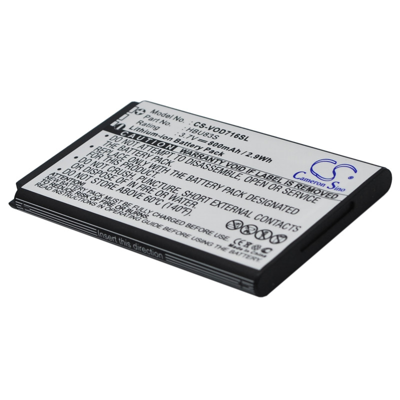 Vodafone 716 / HBU83S 800mAh 2.96Wh Li-Ion 3.7V (Cameron Sino)