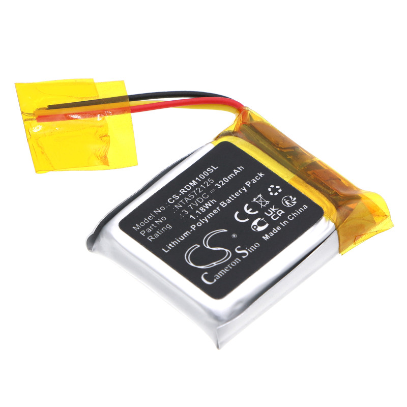 Rode GO Receiver / NTA572125 320mAh 1.18Wh Li-Polymer 3.7V (Cameron Sino)