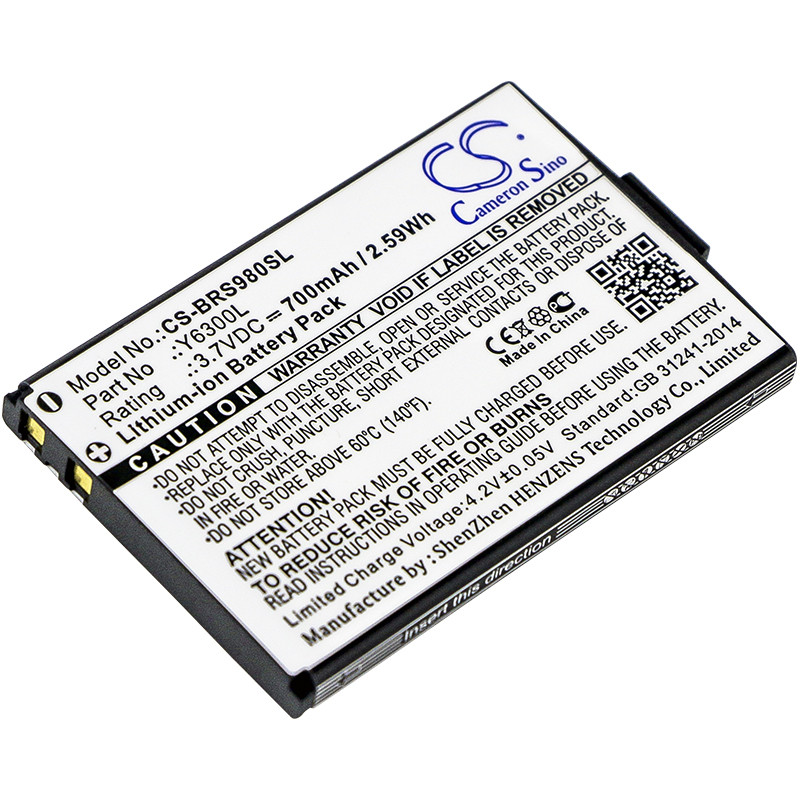 Blinc G2 / Y6300L 700mAh 2.59Wh Li-Ion 3.7V (Cameron Sino)