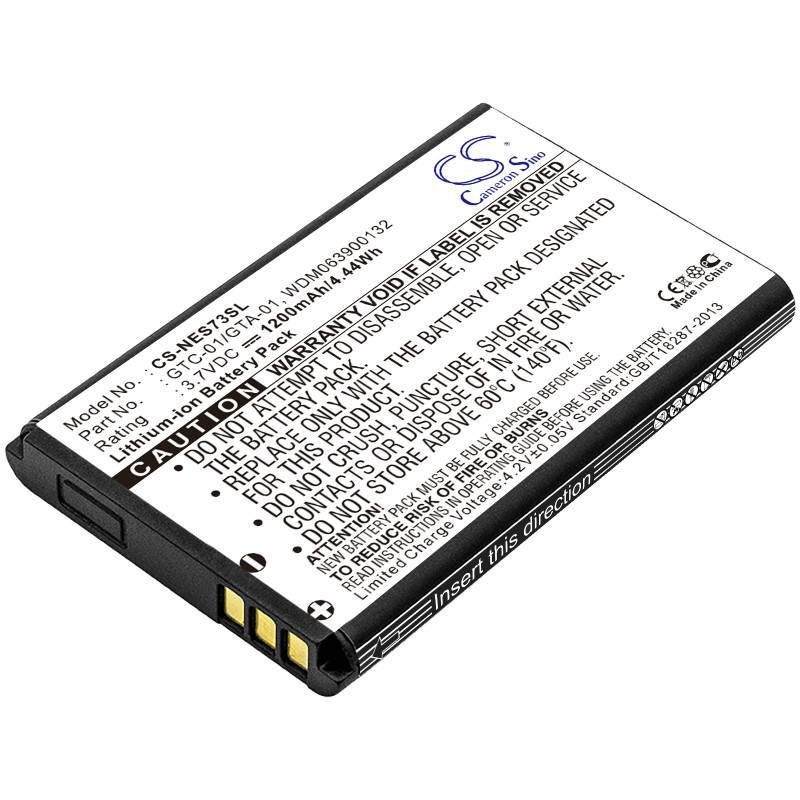 Neo 1973 / GTC-01/GTA-01 1200mAh 4.44Wh Li-Ion 3.7V (Cameron Sino)