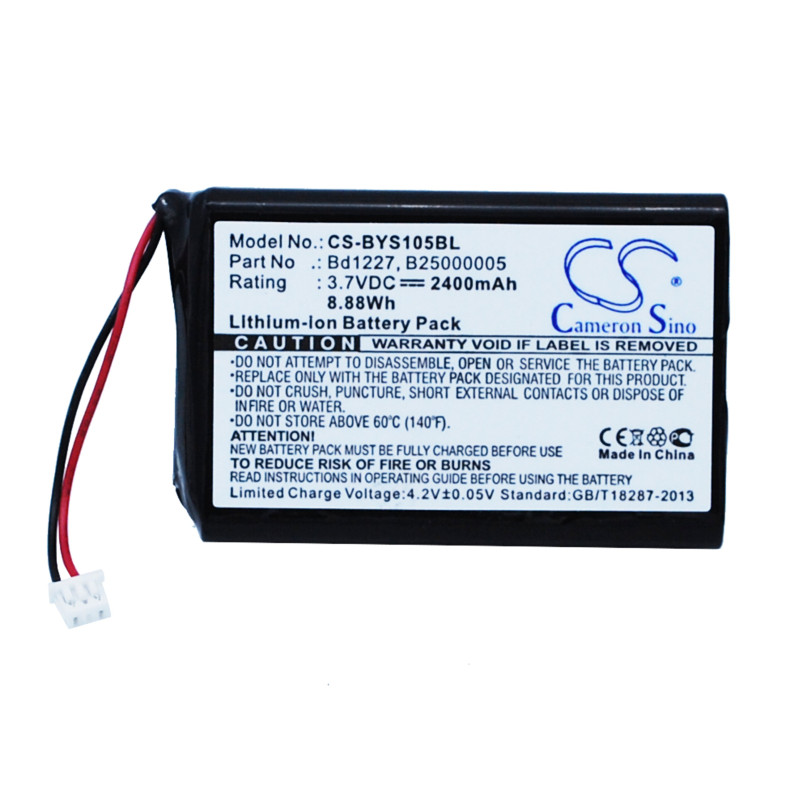 Baracoda RoadRunners Evolution 1D / B25000001 2400mAh 8.88Wh Li-Ion 3.7V (Cameron Sino)