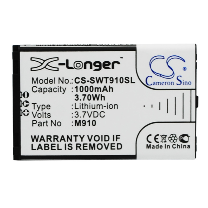 Switel M910 1000mAh 3.70Wh Li-Ion 3.7V (Cameron Sino)