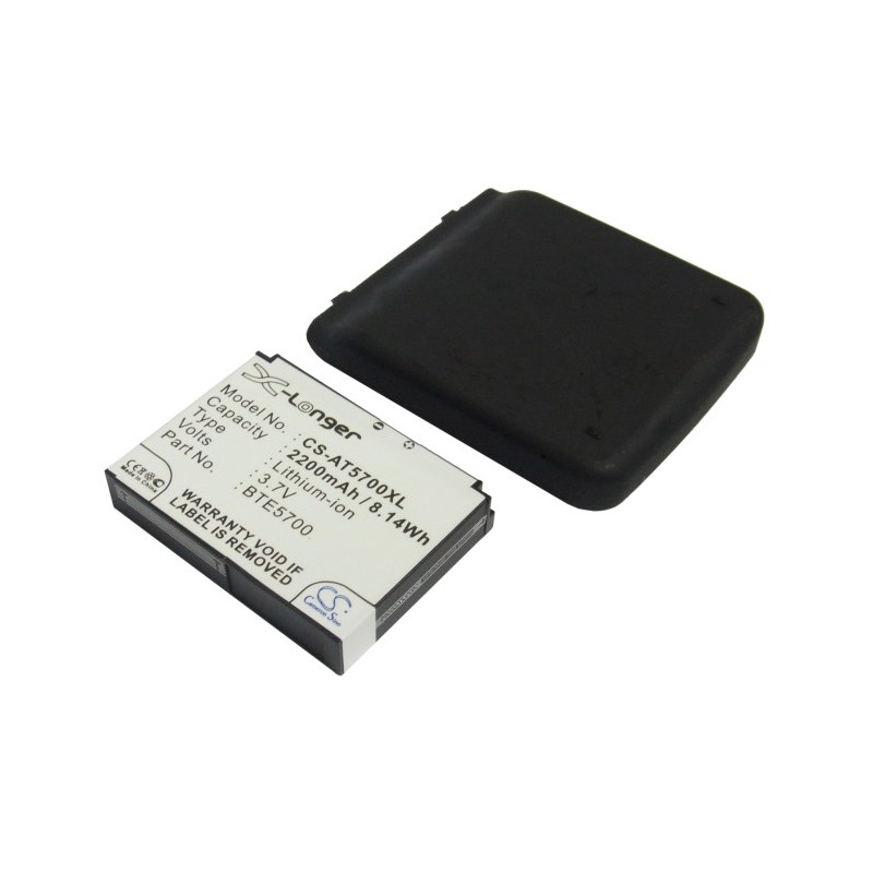 Audiovox SMT5700 / BTE5700 2200mAh 8.14Wh Li-Ion 3.7V powiększony czarny (Cameron Sino)