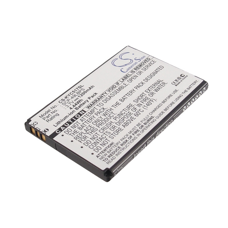 Kyocera Rise C5156 / SCP-49LBPS 1200mAh 4.44Wh Li-Ion 3.7V (Cameron Sino)