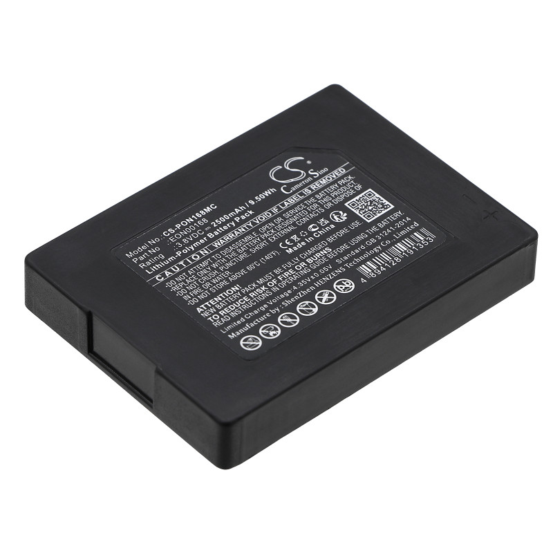 Pyle PPBCM16 / EON00168 2500mAh 9.50Wh Li-Polymer 3.8V (Cameron Sino)