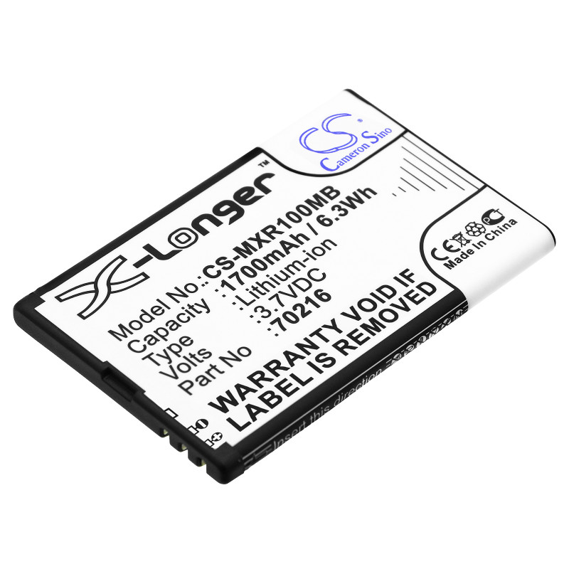 MOBI DXR / 70216 1700mAh 6.29Wh Li-Ion 3.7V (Cameron Sino)