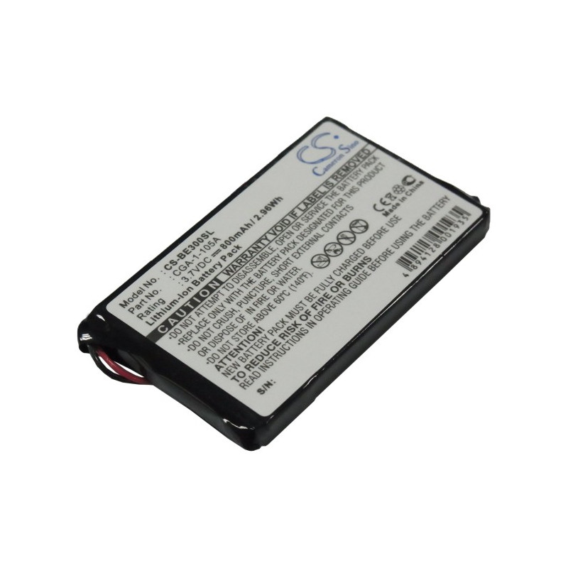 Casio Cassiopeia BE-300 / CGA-1-105A 800mAh 2.96Wh Li-Ion 3.7V (Cameron Sino)