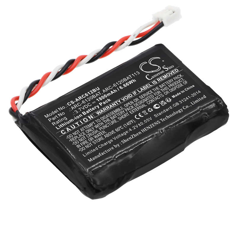 Areca ARC-11xx(ML) / ARC-6120BAT 1800mAh 6.66Wh Li-Ion 3.7V (Cameron Sino)