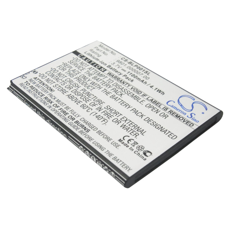 Blaupunkt America / 9801.000007.00 1100mAh 4.07Wh Li-Ion 3.7V (Cameron Sino)