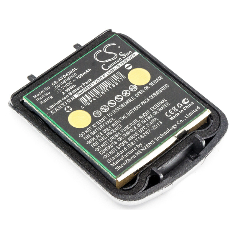 Avaya DECT D4 / 5010808000 700mAh 2.59Wh Li-Ion 3.7V srebrny (Cameron Sino)