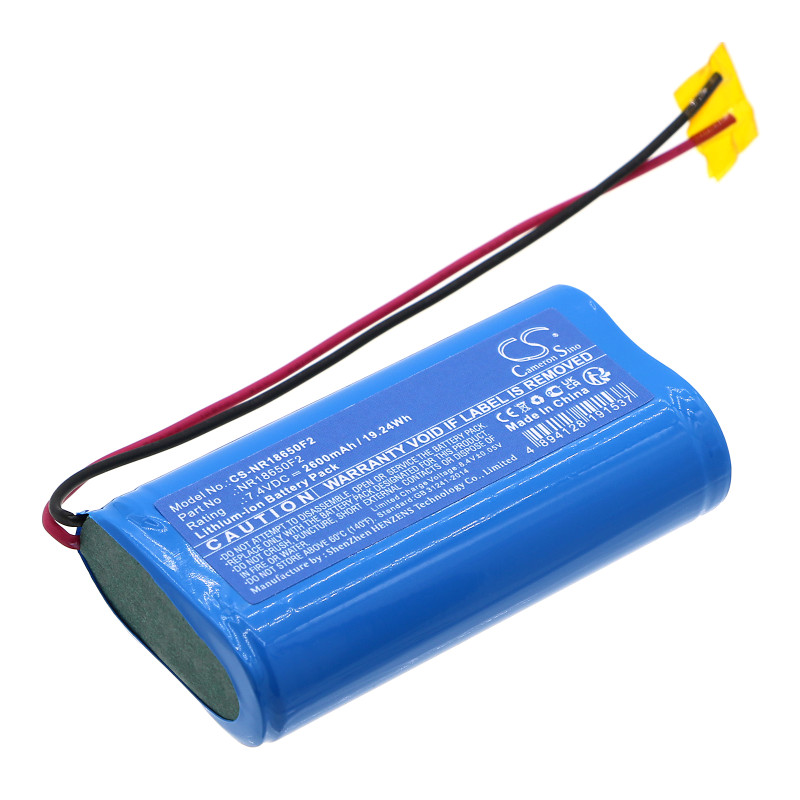 2447-3030-03 2600mAh 19.24Wh Li-Ion 7.4V 2S1P 2 x 18650 z przewodami (Cameron Sino)