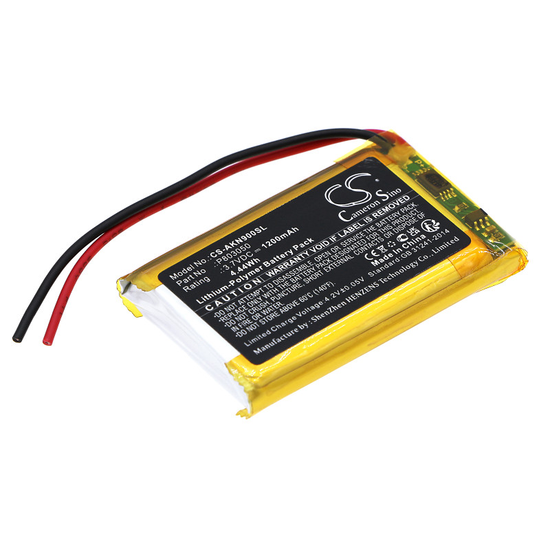 AKG N90Q / P803050 1200mAh 4.44Wh Li-Polymer 3.7V (Cameron Sino)