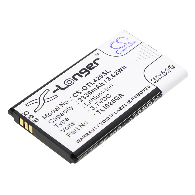 Alcatel Link Zone / TLi025GA 2330mAh 8.62Wh Li-Ion 3.7V (Cameron Sino)