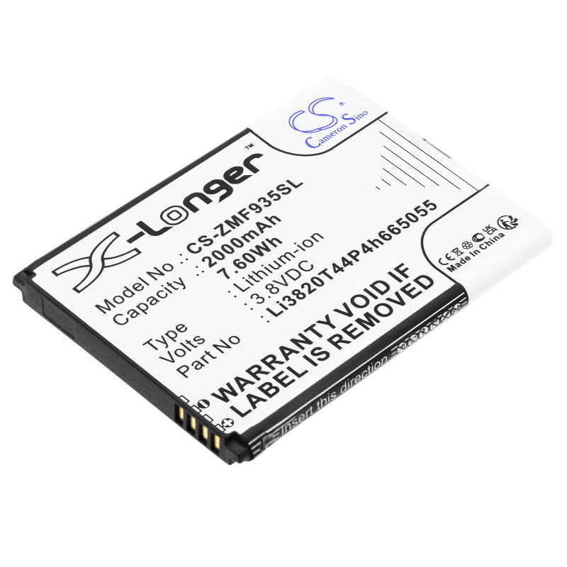 ZTE MF935 / Li3820T44P4h665055 2000mAh 7.60Wh Li-Ion 3.8V (Cameron Sino)