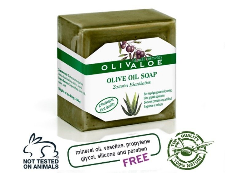 Mydło Oliwkowe Olivaloe 200G Grecja