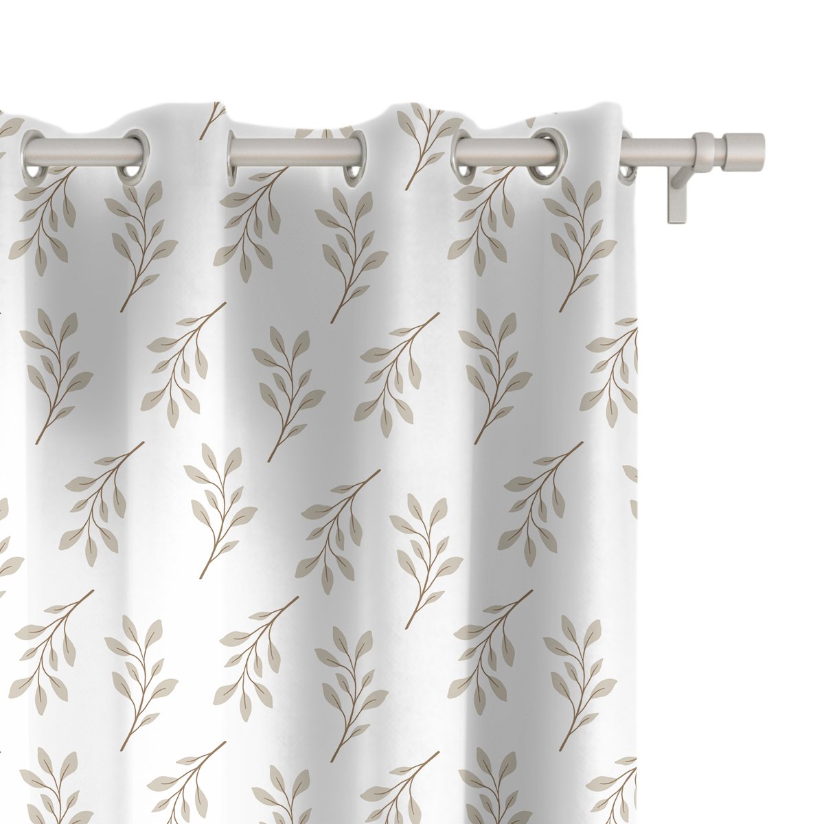 Zasłona dla dzieci BUNNY BLISS wzór D248 | gałązki 150 x 260 cm tkanina standard