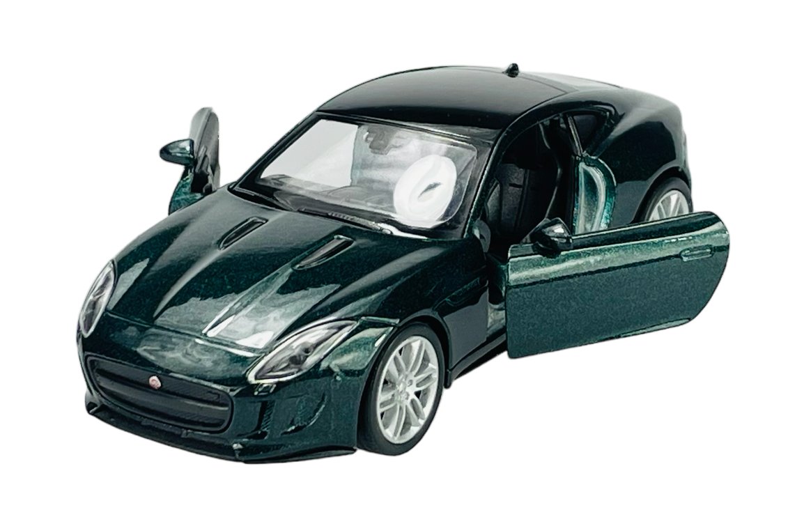 WELLY JAGUAR F-TYPE ZIELONY 1:34 SAMOCHÓD NOWY METALOWY MODEL