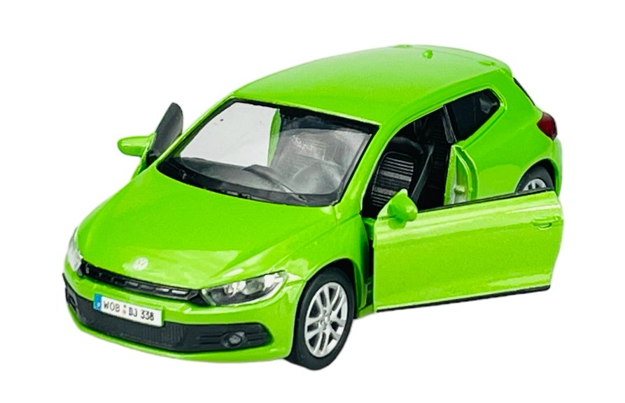 WELLY VW VOLKSWAGEN SCIROCCO ZIELONY 1:34 SAMOCHÓD NOWY METALOWY MODEL