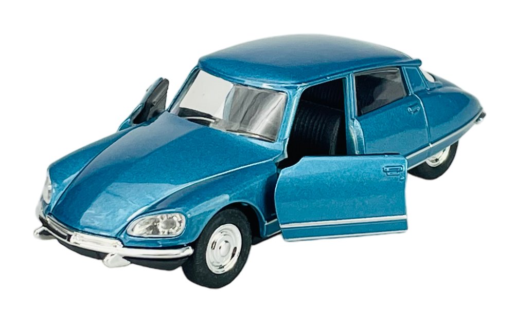 WELLY 1973 CITROEN DS23 NIEBIESKI 1:34 SAMOCHÓD NOWY METALOWY MODEL