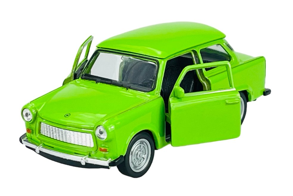 WELLY TRABANT 601 ZIELONY 1:34 SAMOCHÓD NOWY METALOWY MODEL