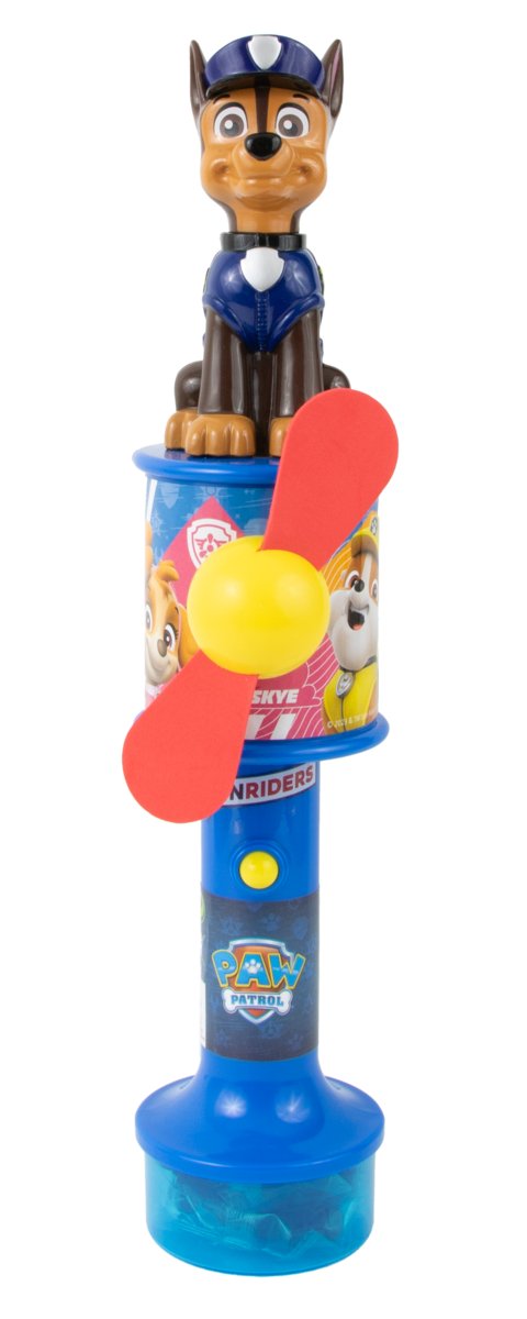 MEGA WIATRACZEK XXL 40CM Z OWOCOWYMI ŻELKAMI PSI PATROL CHASE 25G NA PREZENT