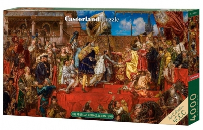 Puzzle 4000 el. C-400386-2 The Prussian Homage,Jan Matejko Art Collection. C-400386-2