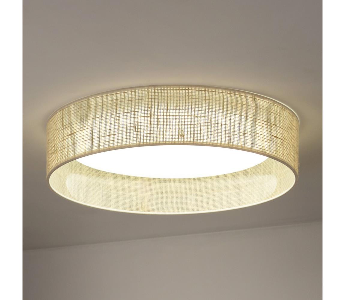 Duolla - LED Plafon ROLLER LED/24W/230V śr. 45 cm beżowy