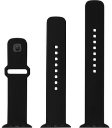 Fixed Silikonowy pasek Silicone Strap do Apple Watch 41 / 40 / 38 mm, czarny