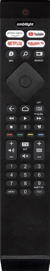 Pilot za Philips AMBILIGHT HR45B-GJ01 50PUS7406 43PUS7906 70PUS7906/12 55OLED706 50PUS7556/12 NETFLIX YOUTUBE RAKUTEN