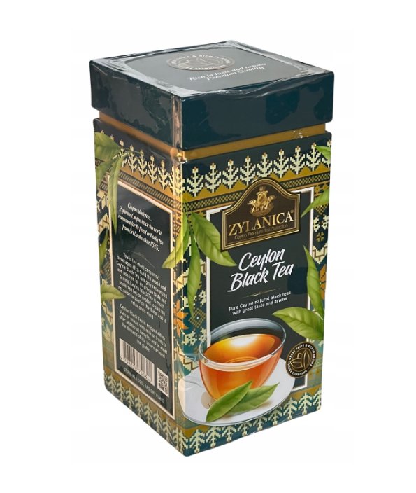 HERBATA CZARNA LIŚCIASTA SYPANA ZYLANICA BLACK TEA CEYLON PUSZKA 200g
