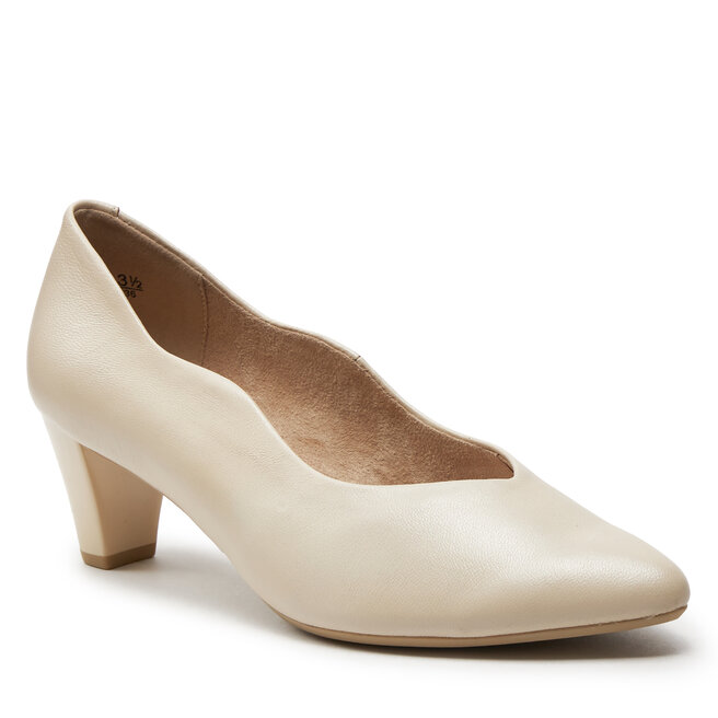 Półbuty Caprice 9-22400-42 Cream Perlato 140