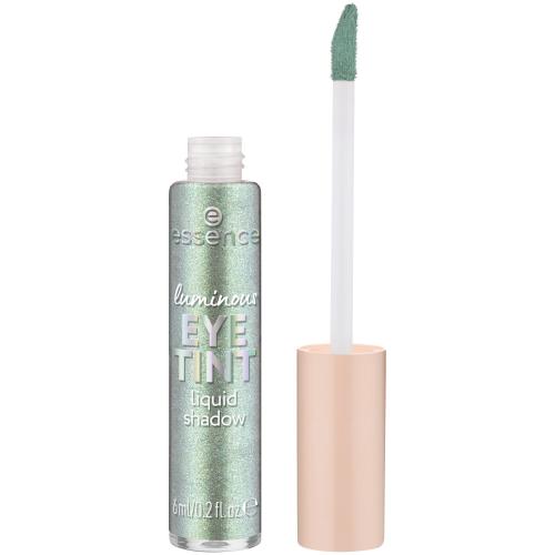 Essence Luminous Eye Tint Liquid Shadow Cienie do powiek 6 ml Odcień 06 Sparkly Jade