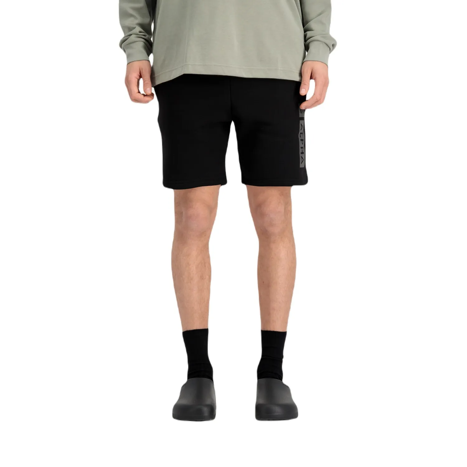 Spodenki Alpha Industries Alpha PP Short 146365 03 - Czarne RATY 0% | PayPo | GRATIS WYSYŁKA | ZWROT DO 100 DNI