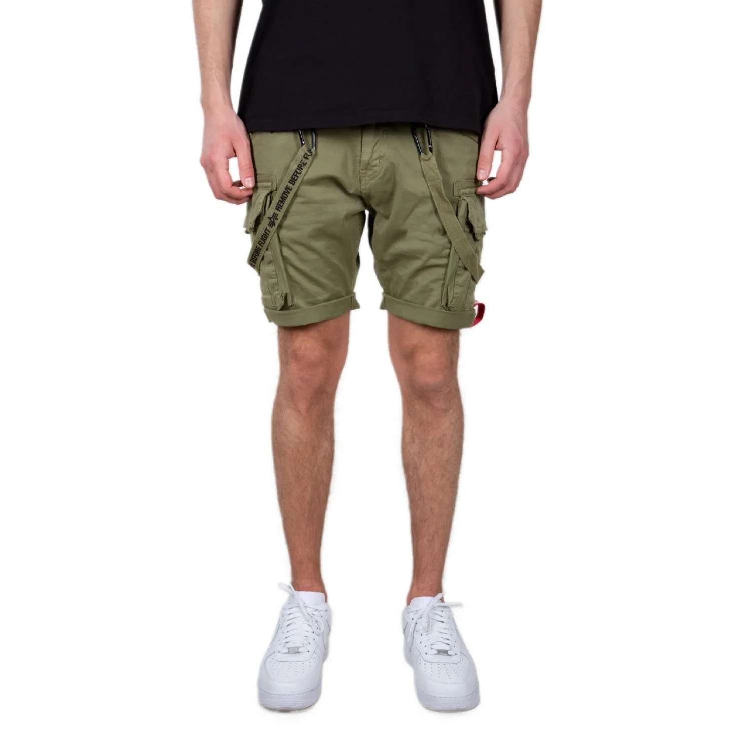 Spodenki Alpha Industries Utility Short 116213 11 - Oliwkowe RATY 0% | PayPo | GRATIS WYSYŁKA | ZWROT DO 100 DNI
