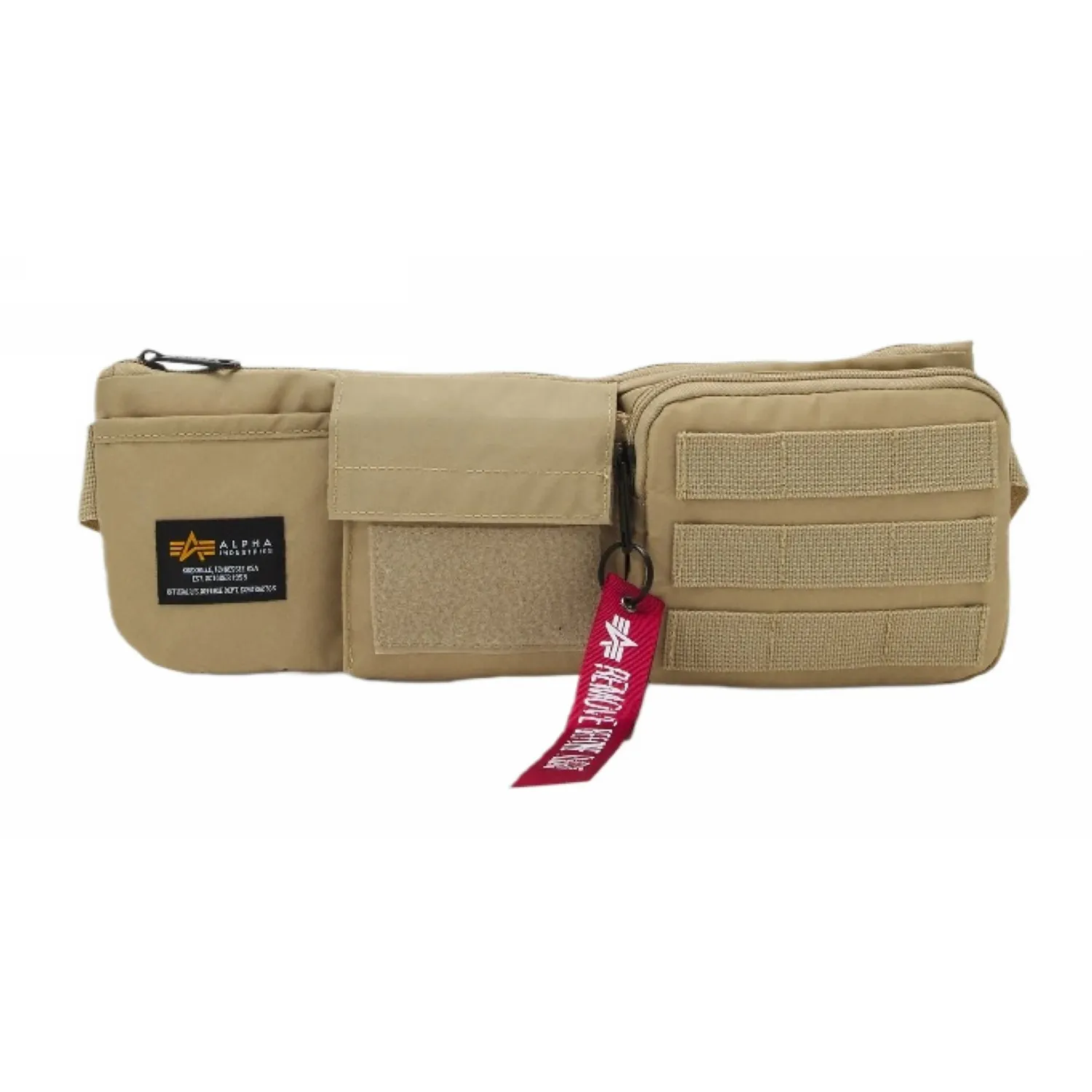 Saszetka Nerka Alpha Industries Crew Utility Bag 128928 14 - Sand RATY 0% | PayPo | GRATIS WYSYŁKA | ZWROT DO 100 DNI