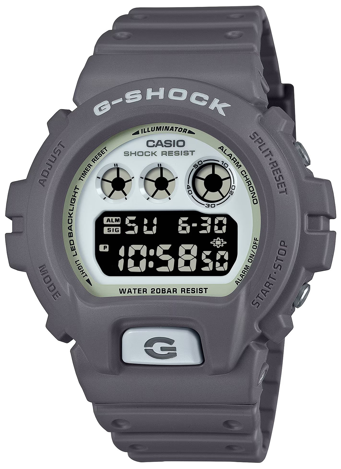 Zegarek G-SHOCK DW-6900HD-8ER G-SHOCK HIDDEN GLOW
