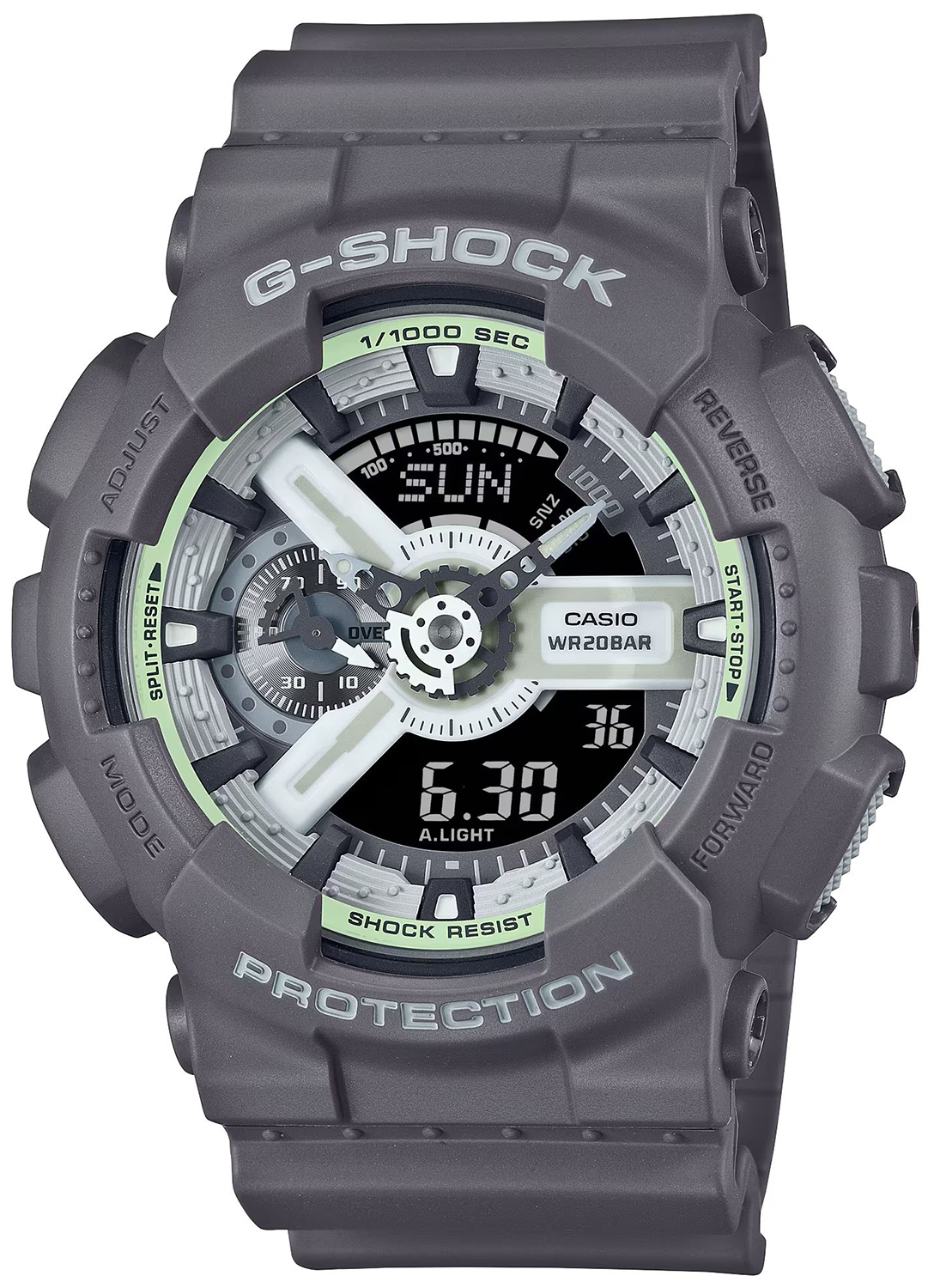Zegarek G-SHOCK GA-110HD-8AER G-SHOCK HIDDEN GLOW