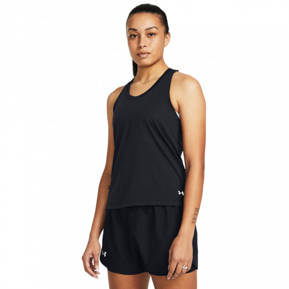 Damski top do biegania Under Armour UA Streaker Singlet - czarny - UNDER ARMOUR