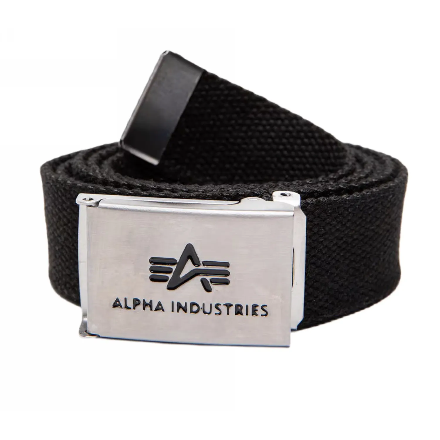 Pasek parciany Alpha Industries Big A Belt 176907 03 - Czarny RATY 0% | PayPo | GRATIS WYSYŁKA | ZWROT DO 100 DNI