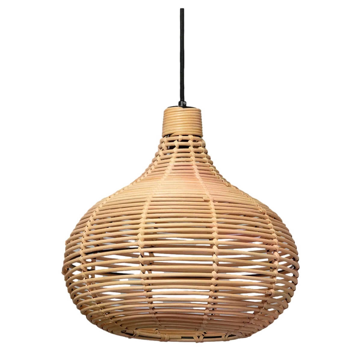 Lampa ekologiczna Boho ABR-LW16-BH-E27 Abruzzo wisząca brązowa