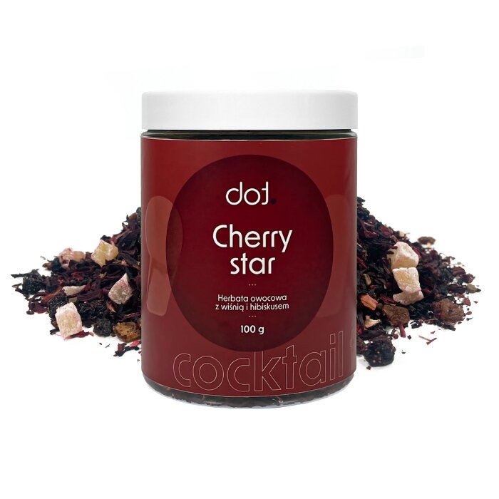 Herbata owocowa dot. Cherry Star 100g