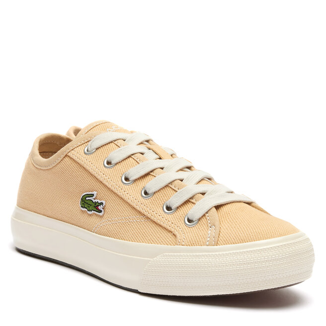 Tenisówki Lacoste Backourt 747CFA0006 Lt Brw/Off Wht BW7
