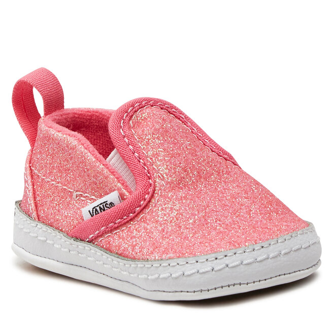 Tenisówki Vans Slip-On V Crib VN000CRUPNK1 Pink