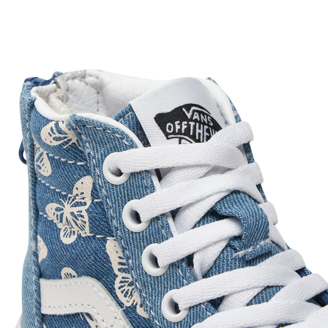 Sneakersy Vans Uy Sk8-Hi Zip VN000W9WNWD1 Navy/True White