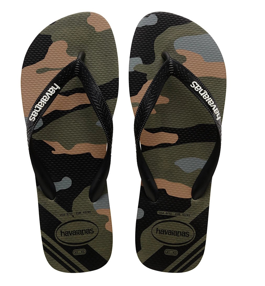 Klapki męskie Havaianas Flip flop Top Camu japonki sportowe-45,5